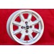 1 pc. Ford Minilite 6x14 ET16 4x108 silver/diamond cut Escort Mk1-2, Capri, Cortina wheels