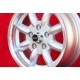 Ford Minilite 6x14 ET30 5x112 silver/diamond cut Consul, Granada, P5, P6, P7, Mercedes 108 109 113 114 115 cerchi wheels jantes 