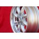 Ford Minilite 6x14 ET30 5x112 silver/diamond cut Consul, Granada, P5, P6, P7, Mercedes 108 109 113 114 115 cerchi wheels jantes 