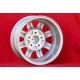 Ford Minilite 6x14 ET30 5x112 silver/diamond cut Consul, Granada, P5, P6, P7, Mercedes 108 109 113 114 115 cerchi wheels jantes 