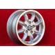 Mercedes Minilite 6x14 ET30 5x112 silver/diamond cut Consul, Granada, P5, P6, P7, Mercedes 108 109 113 114 cerchio wheel jante f