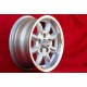 Mercedes Minilite 6x14 ET30 5x112 silver/diamond cut Consul, Granada, P5, P6, P7, Mercedes 108 109 113 114 cerchio wheel jante f