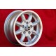 Mercedes Minilite 6x14 ET30 5x112 silver/diamond cut Consul, Granada, P5, P6, P7, Mercedes 108 109 113 114  cerchi wheels jantes