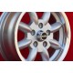 Mercedes Minilite 6x14 ET30 5x112 silver/diamond cut Consul, Granada, P5, P6, P7, Mercedes 108 109 113 114  cerchi wheels jantes