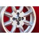 Suzuki Minilite 6x14 ET22 4x114.3 silver/diamond cerchi wheels jantes felgen llantas