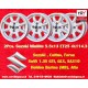 Suzuki Minilite 6x14 ET22 4x114.3 silver/diamond cerchi wheels jantes felgen llantas