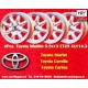 4 jantes Minilite 5.5x13 4x114.3 Austin Toyota Datsun 120  120 140 160 180 Toyota Corolla Starlet Carina Austin 1100 130