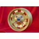 Lancia Cromodora 6x14 ET22.5 4x130 gold Fulvia, 2000 cerchi wheels jantes felgen llantas