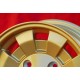 Lancia Cromodora 6x14 ET22.5 4x130 gold Fulvia, 2000 cerchi wheels jantes felgen llantas