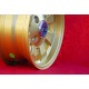 Lancia Cromodora 6x14 ET22.5 4x130 gold Fulvia, 2000 cerchi wheels jantes felgen llantas