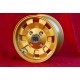 Lancia Cromodora 6x14 ET22.5 4x130 gold Fulvia, 2000 cerchi wheels jantes felgen llantas