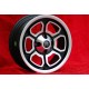 Alfa Romeo Momo Vega 6x14 ET23 4x98 matt black/diamond cut Alfetta, Alfetta GT   GTV, Alfasud, Giulietta cerchio wheel jante fel