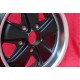 Porsche Fuchs 6x15 ET36 7x15 ET47 5x130 matt black/diamond cut 356 C SC, 911 -1989, 914 cerchi wheels jantes felgen llantas
