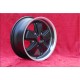 Porsche Fuchs 6x15 ET36 7x15 ET47 5x130 matt black/diamond cut 356 C SC, 911 -1989, 914 cerchi wheels jantes felgen llantas