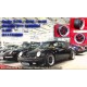 Porsche Fuchs 7x16 ET23.3 8x16 ET10.6 5x130 matt black/diamond cut 911 -1989, 914 6, 944 -1986, turbo cerchi wheels jantes felge