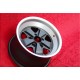 Porsche Fuchs 8x16 ET23.3 9x16 ET15 5x130 matt black/diamond cut 911 SC, Carrera -1989, 944 -1986 cerchi wheels jantes felgen ll
