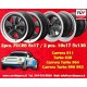 4 wheels Fuchs 8x17 + 10x17 5x130 Porsche 911  911 SC Carrera -1989 turbo -1987