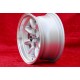 Fiat Minilite 7x13 ET5 4x98 silver/diamond cut 124 Berlina Coupe Spider 125 131 cerchi wheels jantes felgen llantas