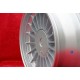 BMW Alpina 8x17 ET25 5x120 silver/black center 5 E12, E28, E34, 6 E24, 7 E23, E32  cerchio wheel jante felge llanta