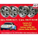 4 wheels Fuchs 8x17 + 10x17 5x130 Porsche 911  911 SC Carrera -1989 turbo -1987