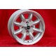 Fiat Minilite 6x13 ET13 7x13 ET5 4x98 silver/diamond cut 124 Berlina Coupe Spider 125 127 131 132 X1 cerchi wheels jantes felgen