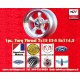 1 llanta Torq Thrust 7x15 5x114.3 Ford Mustang  Mustang Falcon Fairlane Torino Thunderbird Galaxie LTD silver/diamond cu