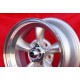 CADILLAC,CHEVROLET Torq Thrust  7x15 ET-5 5x120.65 silver/diamond cut Camaro Nova Chevelle El Camino cerchi wheels jantes felgen
