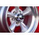 CADILLAC,CHEVROLET Torq Thrust  7x15 ET-5 8x15 ET0 5x120.65 silver/diamond cut Camaro Nova Chevelle cerchi wheels jantes felgen 