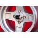 BMW Campagnolo 7x13 ET5 4x100 silver Kadett B-C, Manta, Ascona A-B, GT, Olympia A, Rekord C cerchi wheels jantes felgen llantas