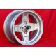 BMW Campagnolo 7x13 ET5 4x100 silver Kadett B-C, Manta, Ascona A-B, GT, Olympia A, Rekord C cerchio wheel jante felge llanta