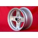 BMW Campagnolo 7x13 ET5 4x100 silver Kadett B-C, Manta, Ascona A-B, GT, Olympia A, Rekord C cerchio wheel jante felge llanta
