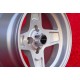BMW Campagnolo 7x13 ET5 4x100 silver Kadett B-C, Manta, Ascona A-B, GT, Olympia A, Rekord C cerchio wheel jante felge llanta
