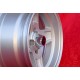 BMW Campagnolo 7x13 ET5 4x100 silver Kadett B-C, Manta, Ascona A-B, GT, Olympia A, Rekord C cerchio wheel jante felge llanta