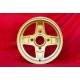 Lancia Campagnolo 7x13 ET10 4x130 gold Fulvia cerchi wheels jantes felgen llantas