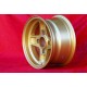 Lancia Campagnolo 7x13 ET10 4x130 gold Fulvia cerchi wheels jantes felgen llantas