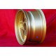 Lancia Campagnolo 7x13 ET10 4x130 gold Fulvia cerchio wheel jante felge llanta