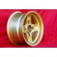 Lancia Campagnolo 7x13 ET10 4x130 gold Fulvia cerchio wheel jante felge llanta
