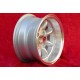 Fiat Minilite 6x13 ET13 7x13 ET-7 4x98 silver/diamond cut 124 Berlina, Coupe, Spider, 125, 127, 131, 132, X cerchi wheels felgen