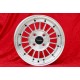 Fiat WCHE 5,5x13 ET7 4x98 silver/diamond cut Alfasud, Giulietta, 33, Arna, Autobianchi A112, Fiat 124 cerchio wheel jante felge 