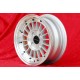 Fiat WCHE 5,5x13 ET7 4x98 silver/diamond cut Alfasud, Giulietta, 33, Arna, Autobianchi A112, Fiat 124 cerchio wheel jante felge 