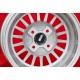 Fiat WCHE 5,5x13 ET7 4x98 silver/diamond cut Alfasud, Giulietta, 33, Arna, Autobianchi A112, Fiat 124 cerchio wheel jante felge 