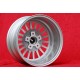 Ford WCHE 7x15 ET25 5x112 silver/diamond cut 107 116 123 124 126 HO cerchio wheel jante felge llanta