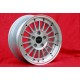 Ford WCHE 7x15 ET25 5x112 silver/diamond cut 107 116 123 124 126 HO cerchi wheels jantes felgen llantas