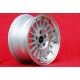 Alfa Romeo WCHE 7x15 ET25 5x98 silver/diamond cut Alfetta GTV 2.5, 75 1.8T, 2.0i, 3.0i, 156, 164 cerchio wheel jante felge llant