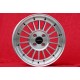 Alfa Romeo WCHE 7x15 ET29 4x108 silver/diamond cut 105 Berlina, Giulia, Coupe, Spider, GTC cerchio wheel jante felge llanta