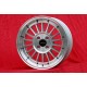 Alfa Romeo WCHE 7x15 ET29 4x108 silver/diamond cut 105 Berlina, Giulia, Coupe, Spider, GTC cerchio wheel jante felge llanta