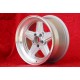 Mercedes Penta 9x17 ET12 5x112 silver/diamond cut 107 108 109 116 123 126 cerchio wheel jante felge llanta
