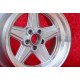Mercedes Penta 9x17 ET12 5x112 silver/diamond cut 107 108 109 116 123 126 cerchio wheel jante felge llanta
