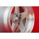 Mercedes Penta 9x17 ET12 5x112 silver/diamond cut 107 108 109 116 123 126 cerchio wheel jante felge llanta
