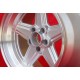 Mercedes Penta 9x17 ET12 5x112 silver/diamond cut 107 108 109 116 123 126 cerchio wheel jante felge llanta